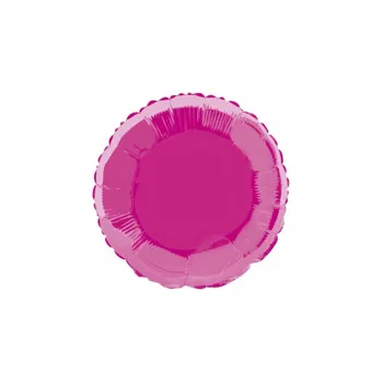 Unique BALÓNEK fóliový kruh Hot pink
